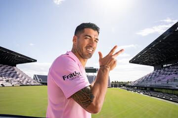 El histórico goleador charrúa vivirá sus primeros momentos en el Florida Blue Training Center como futbolista de Las Garzas y estará en conferencia de prensa.